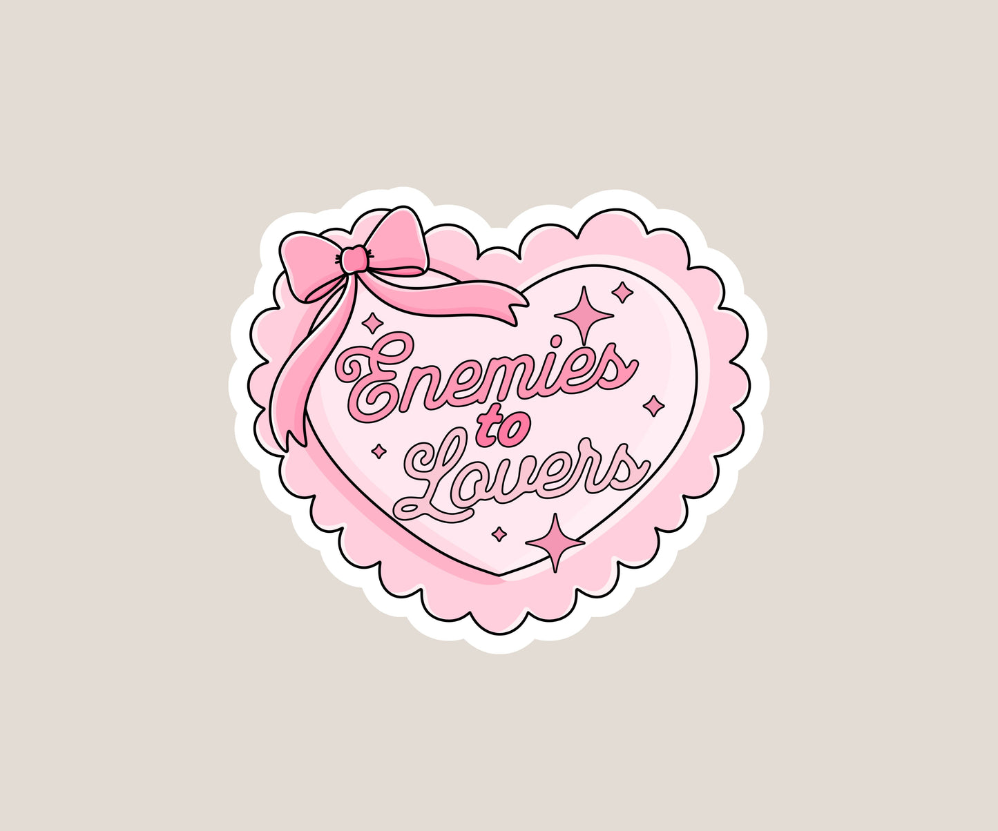 Enemies to Lovers Sticker