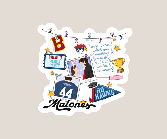 Off Campus Sticker