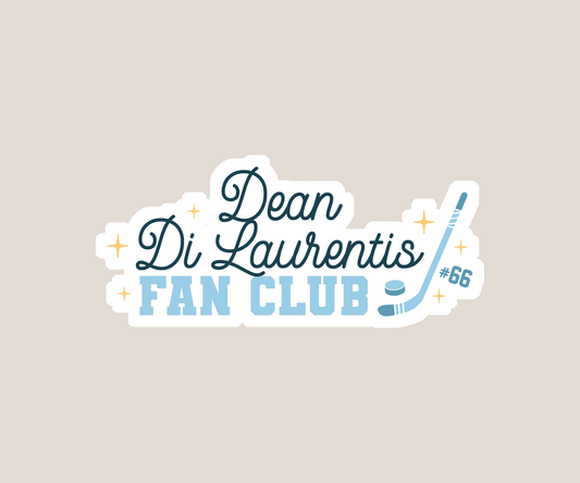 Dean DiLaurentis Fanclub Sticker