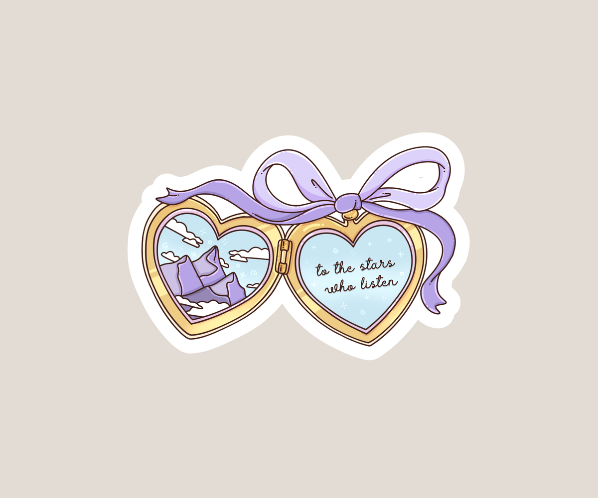 To the stars who listen Sticker