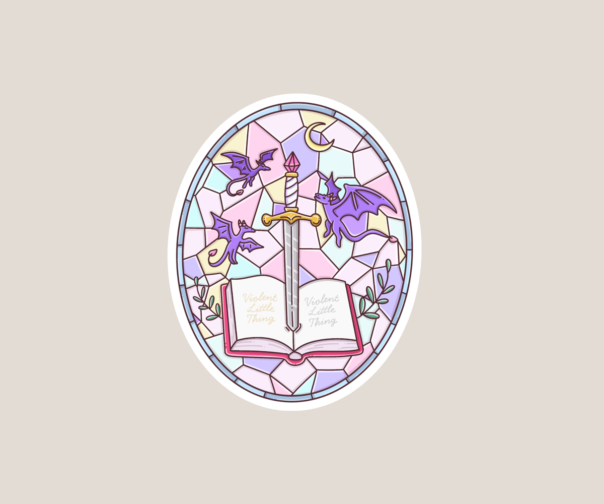 Stained Glass Window Sticker