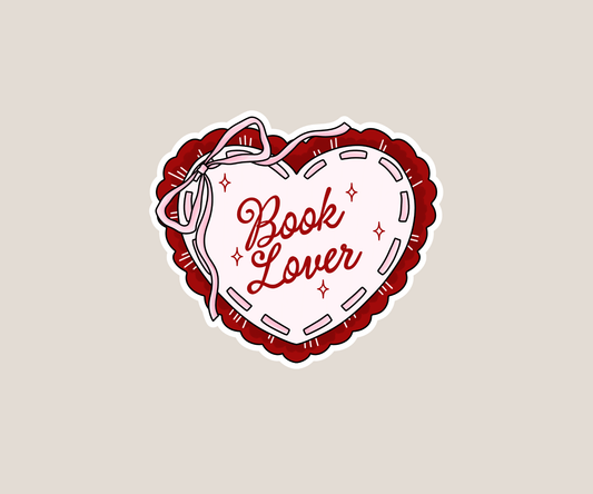 Book Lover Sticker