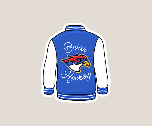 Briar Hockey Jacket Sticker