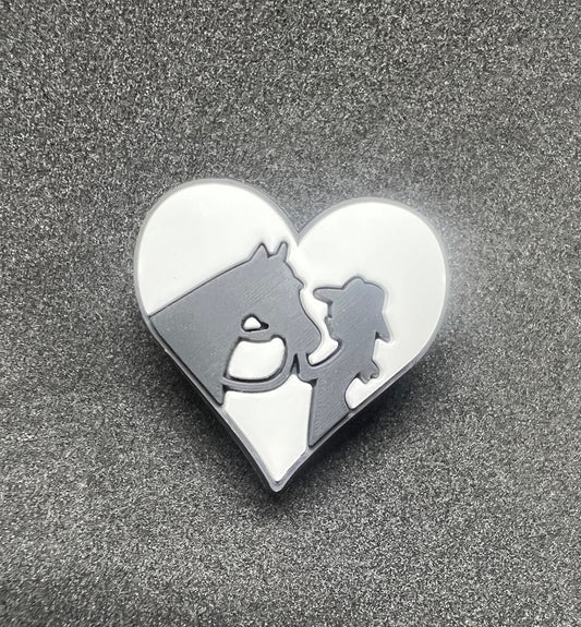 Horse & Rider Heart