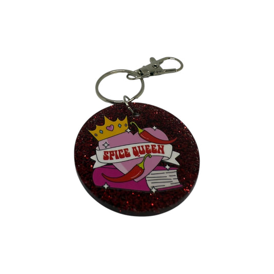Spice queen keyring