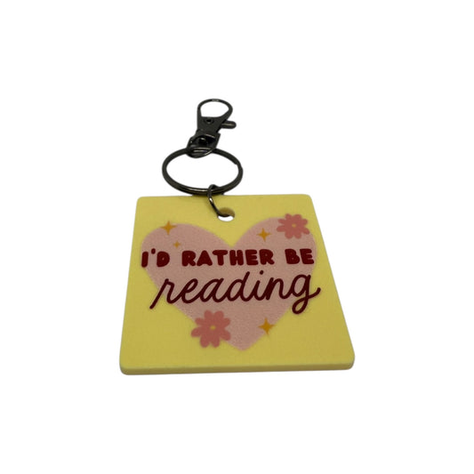 Rather be reading keyring