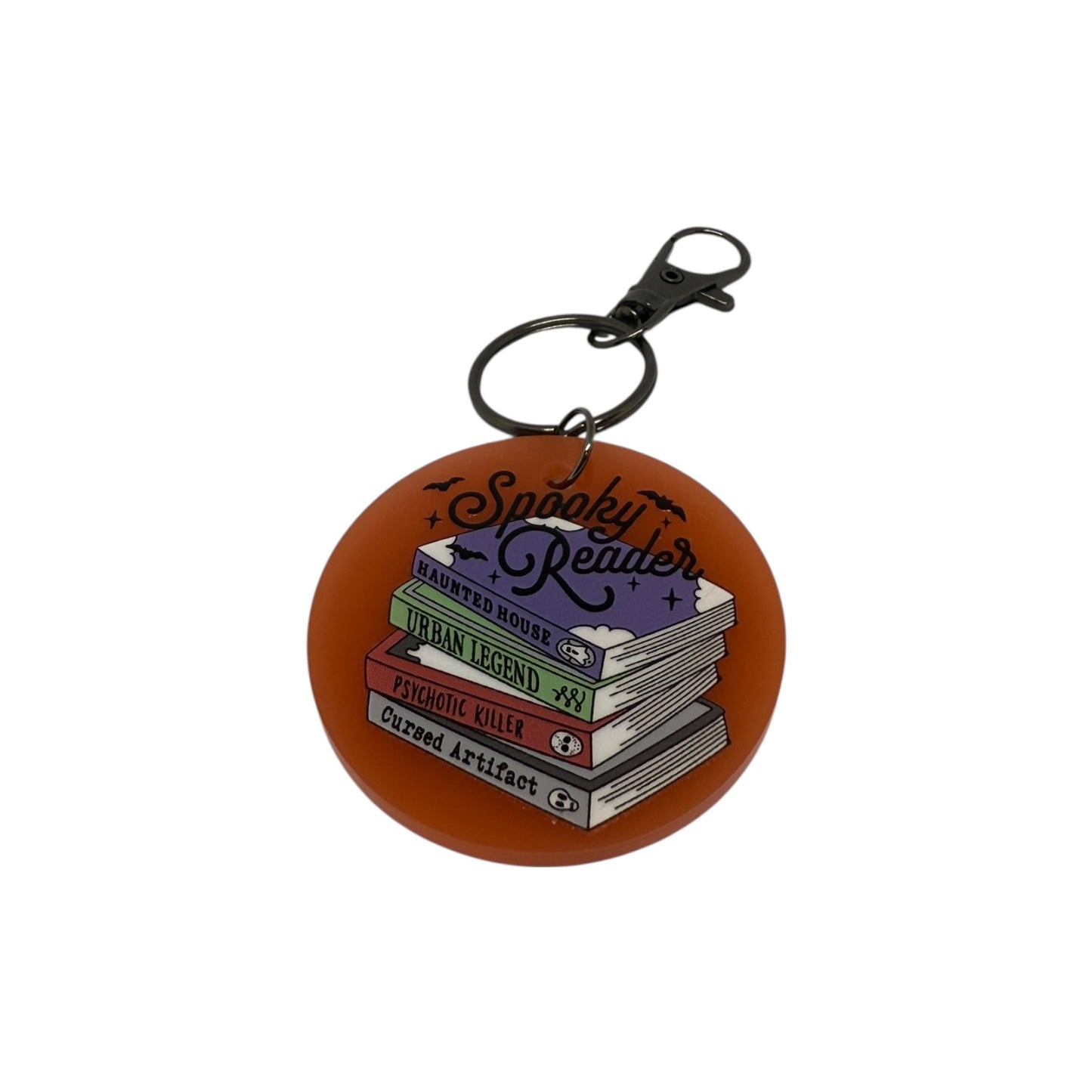 Spooky reader keyring
