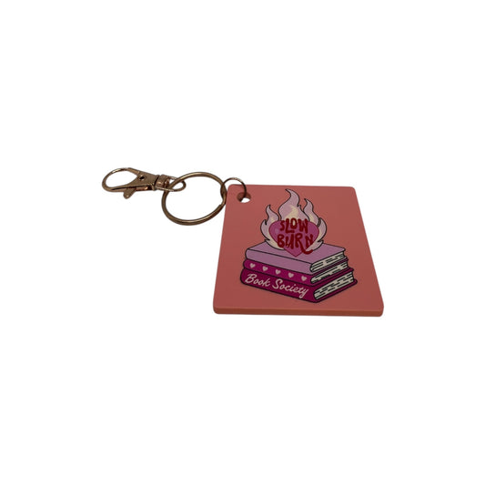 Slow burn keyring