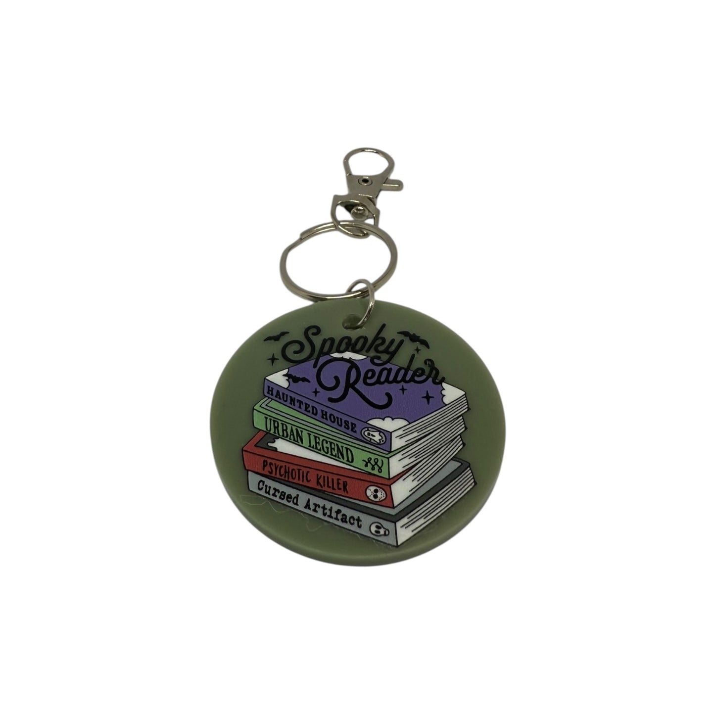 Spooky reader keyring