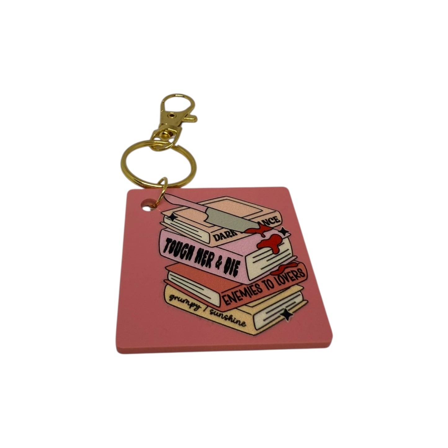 Touch her and die Keyring