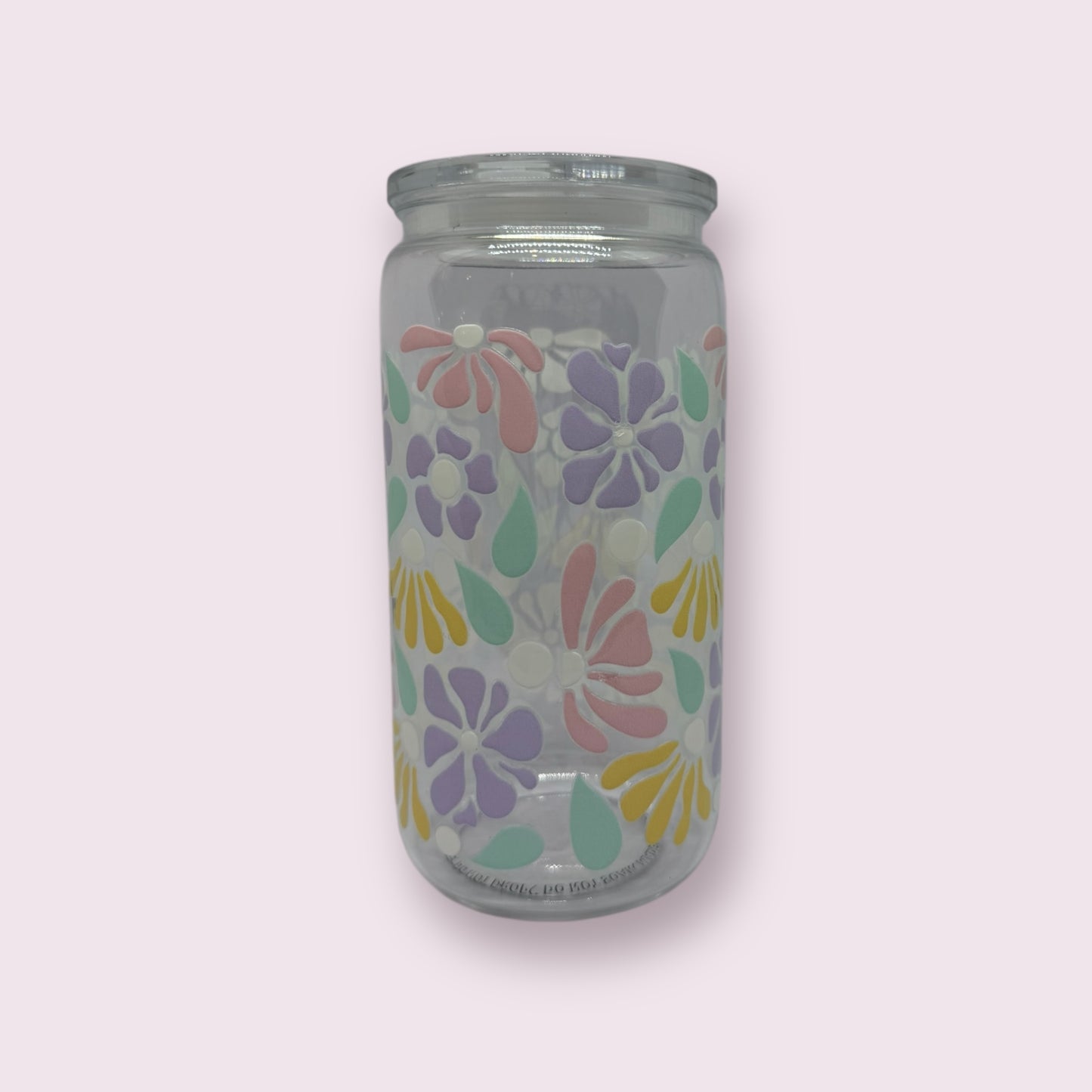 Abstract Floral Tumbler