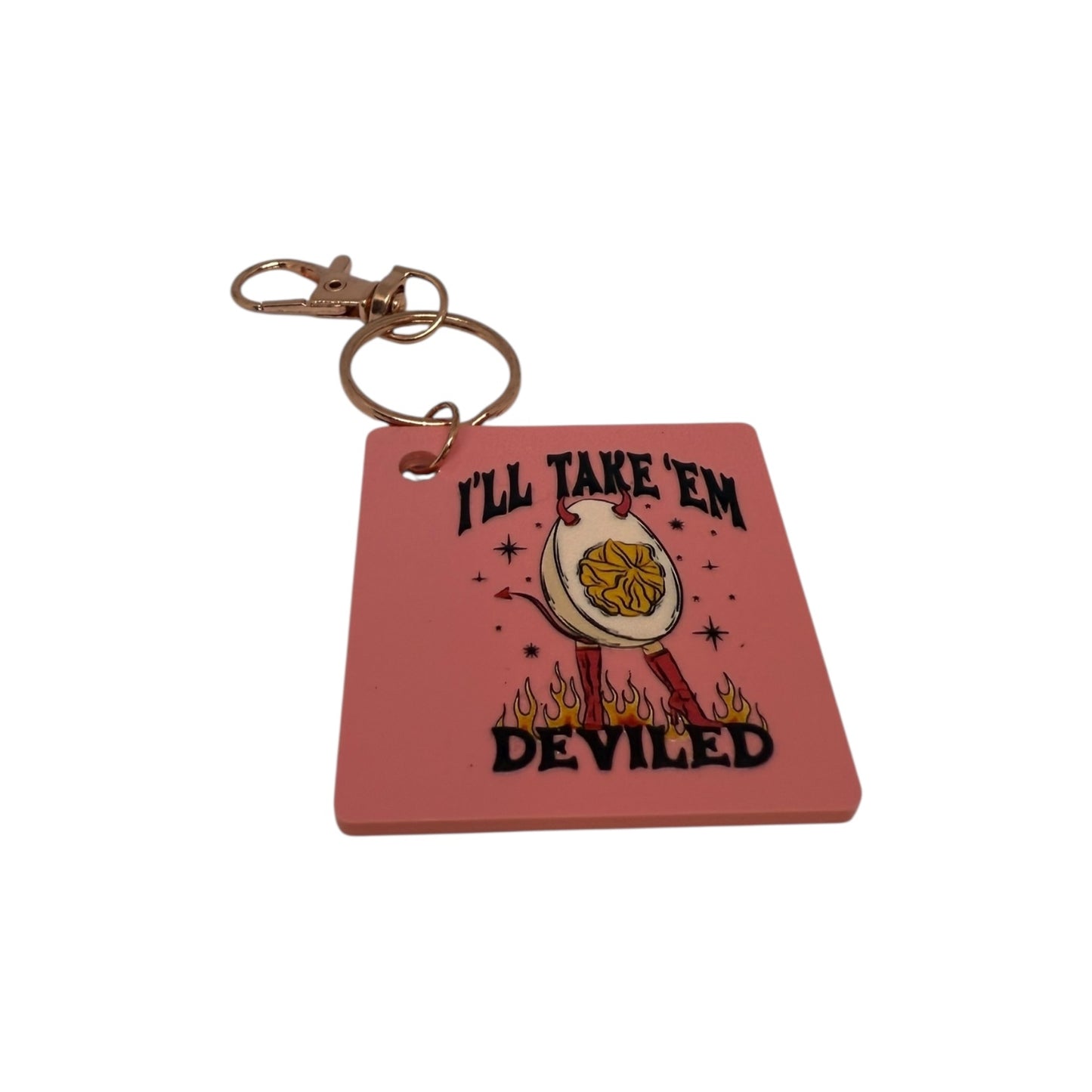 I'll take em deviled keyring
