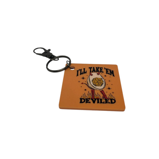 I'll take em deviled keyring