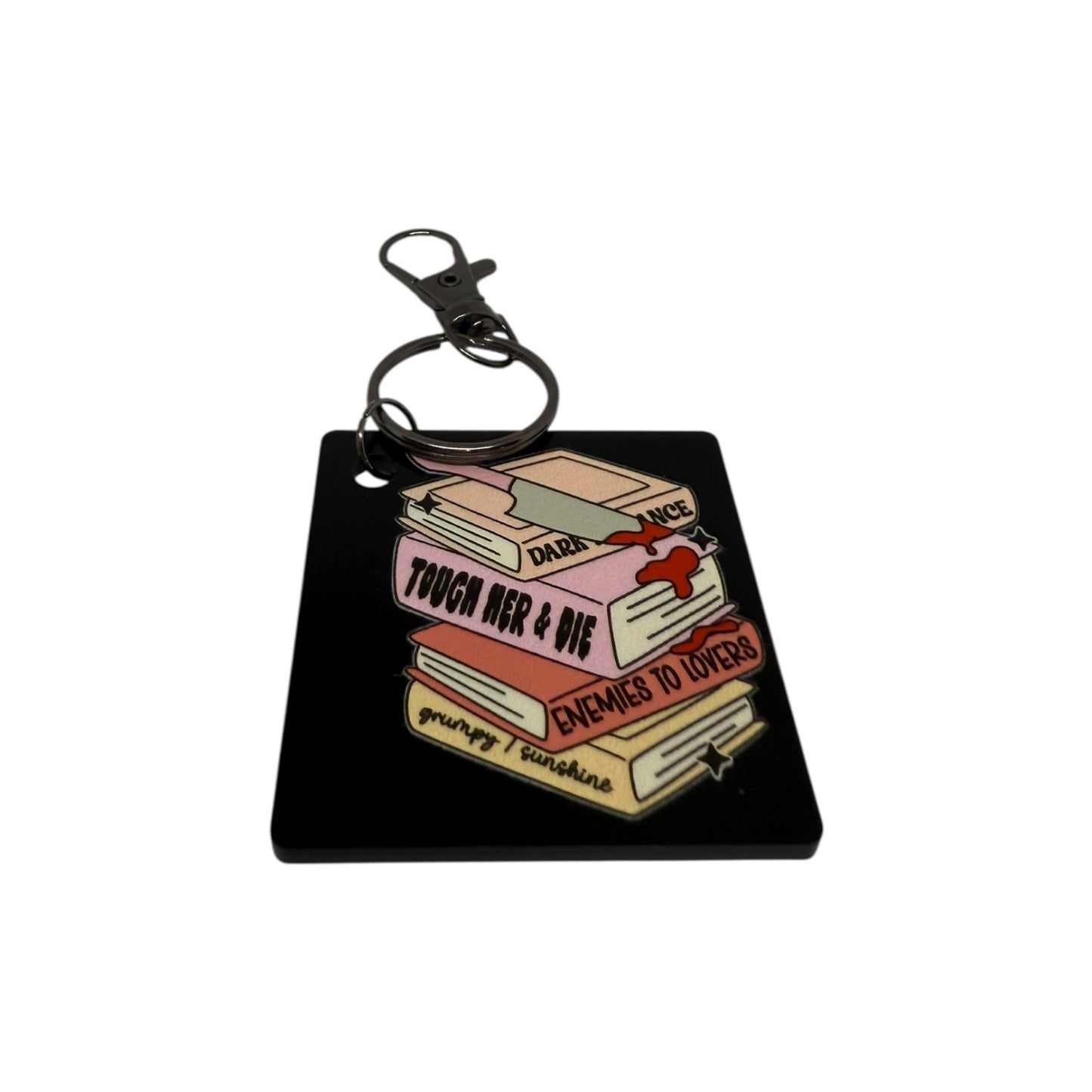 Touch her and die Keyring