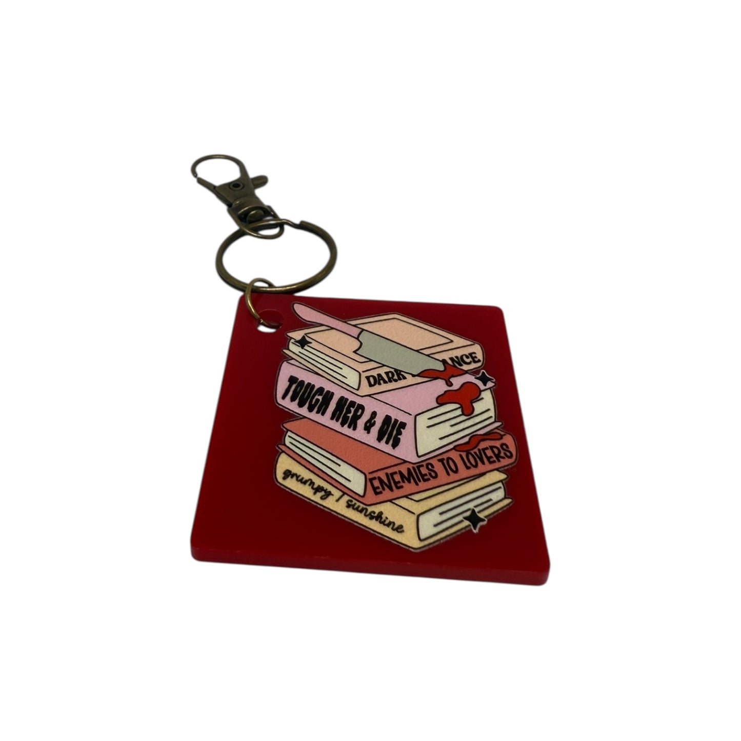 Touch her and die Keyring