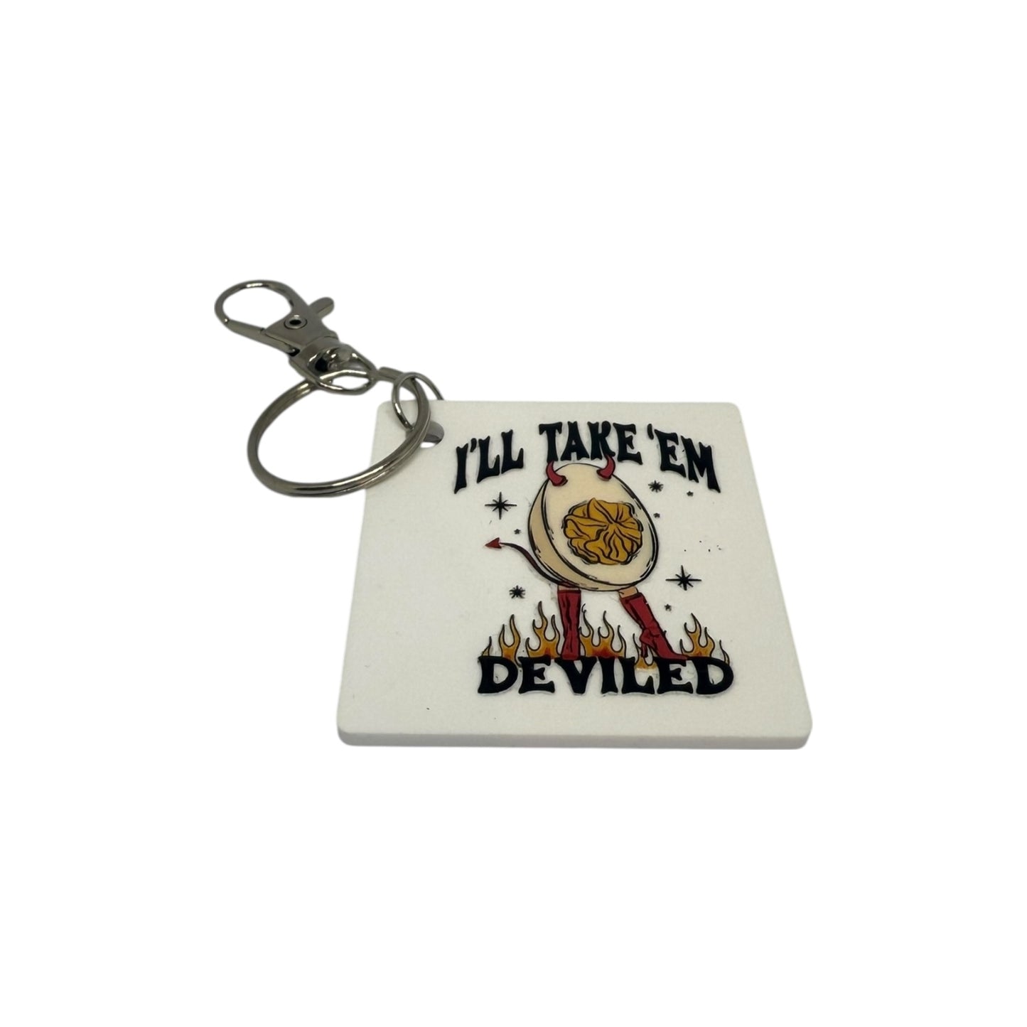 I'll take em deviled keyring