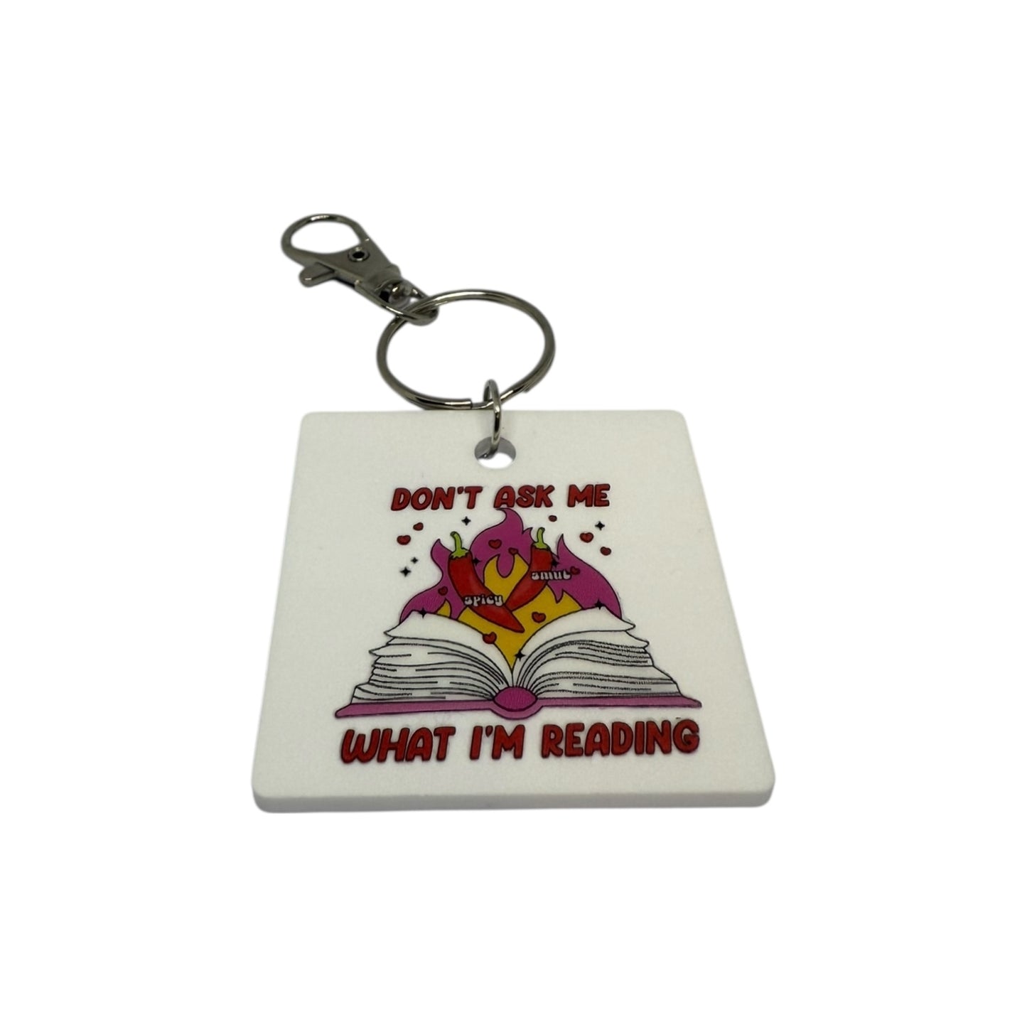 Don't ask me what i'm reading keyring