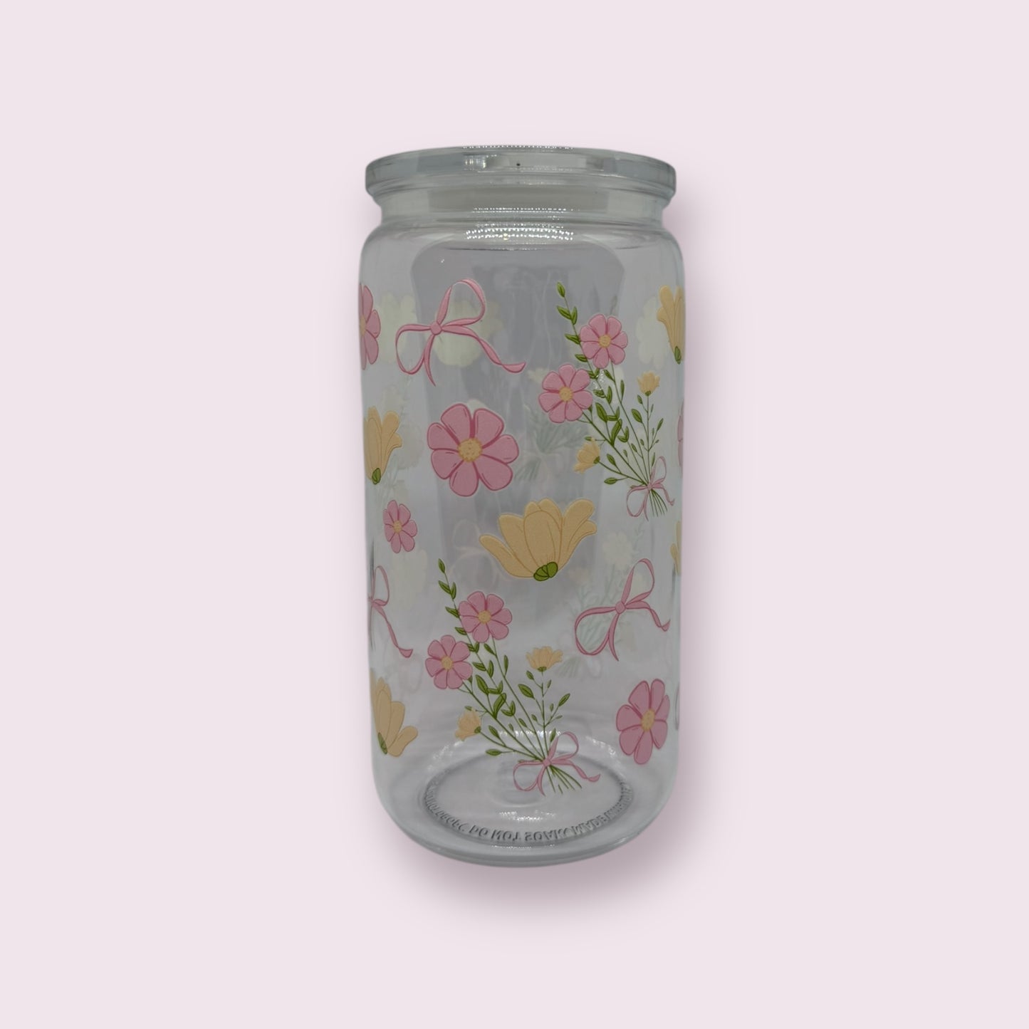 Pink and cream florals