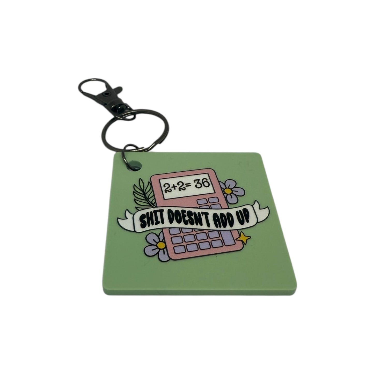 Shit doesn't add up keyring