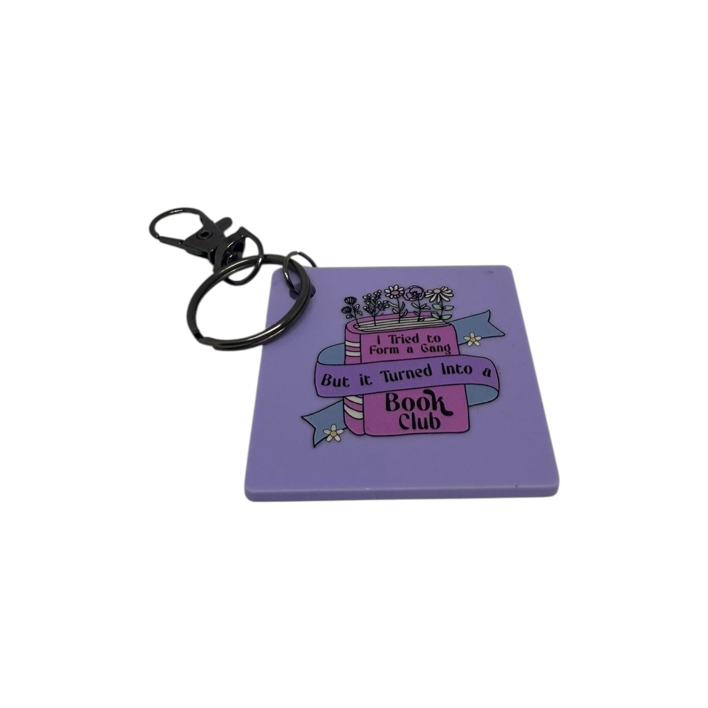 Book Club Keyring