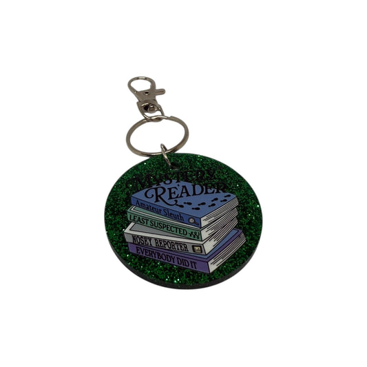 Mystery reader keyring