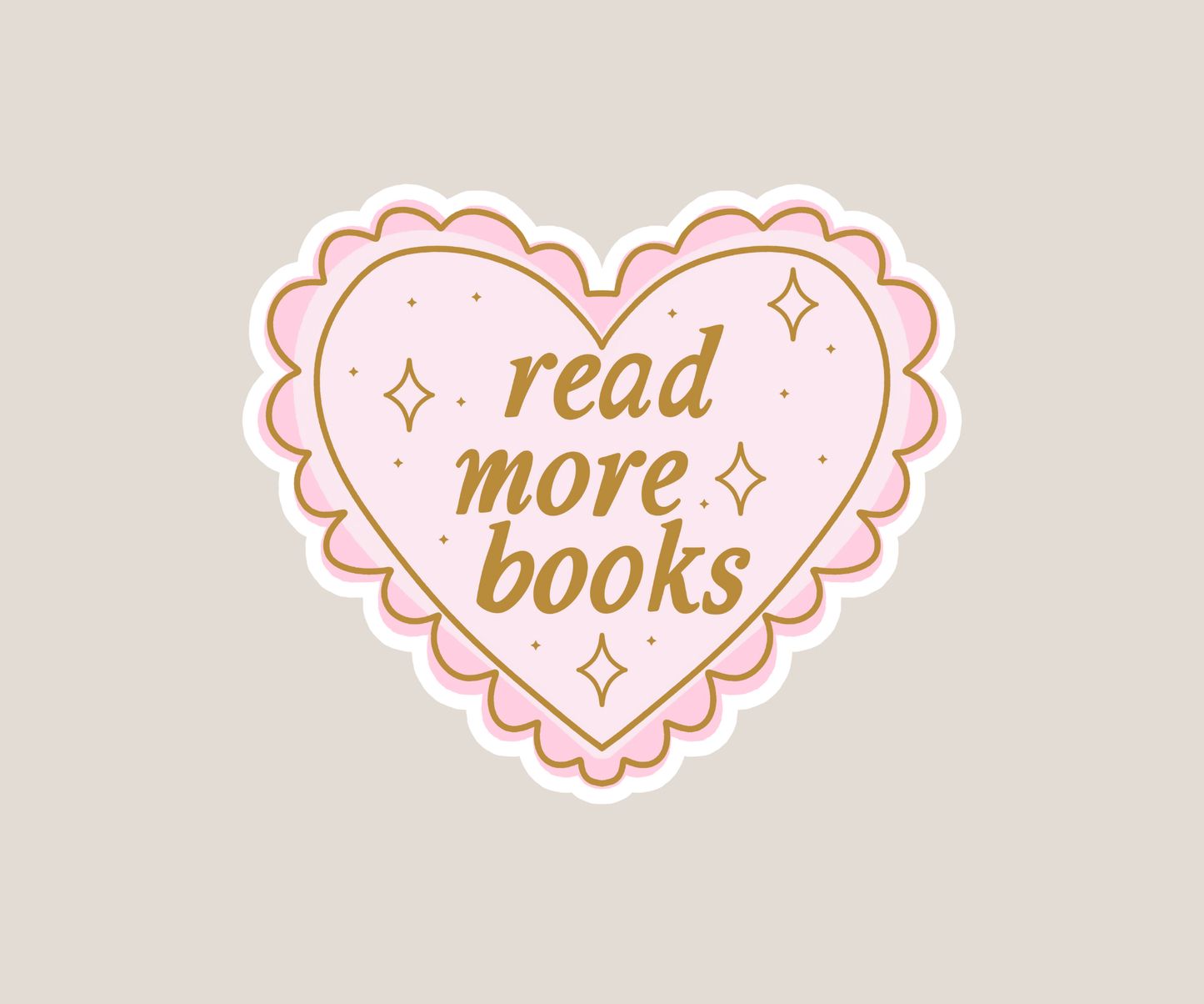 Read more books sticker