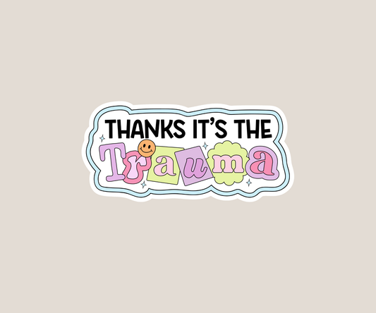 Thanks it's the trauma sticker